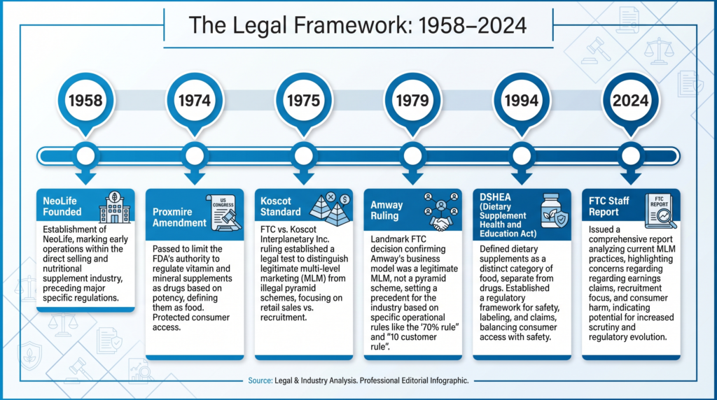 the lecal framework: 1958-2024